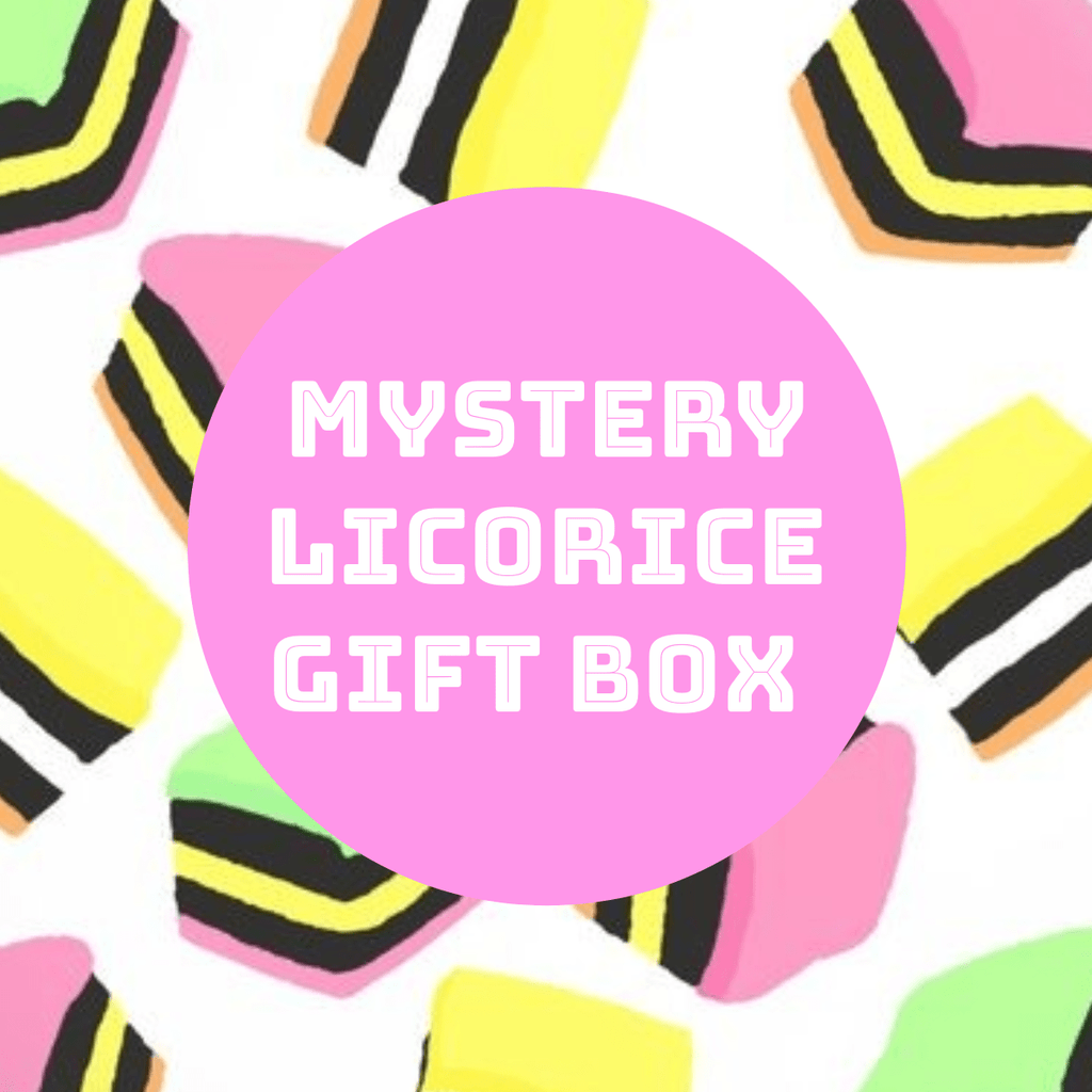 Mystery Licorice Gift Box by Megan Fairley Chocolate Queen 