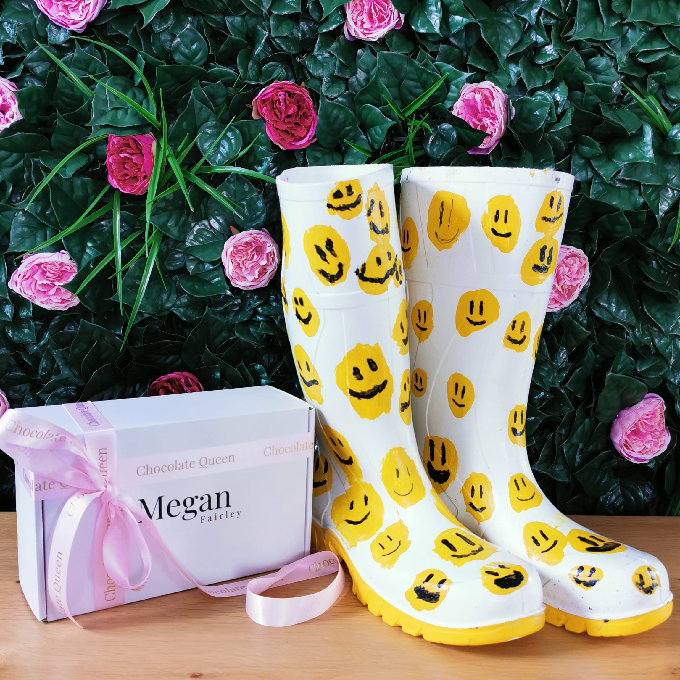 Give A Smile Gumboots Megan Fairley